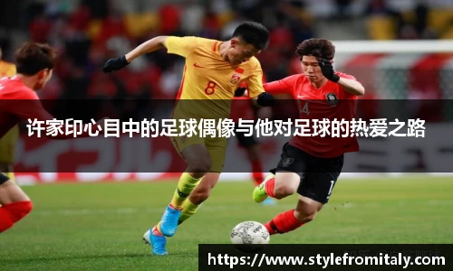 许家印心目中的足球偶像与他对足球的热爱之路